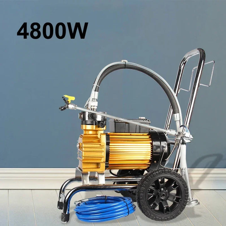 4800W 220V Professional airless spraying machine with Pure copper Motor Spray Gun Airless Paint Sprayer  painting machine tool H