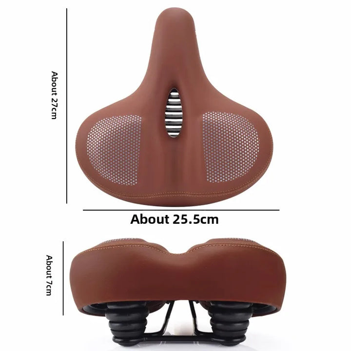 Bicycle Seats for Comfort Men  Women Oversized & Extra Soft Padded Bike Seat Cushion Comfortable Large Bike Saddle Mountain