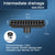 Black Floor Drain 304 Stainless Steel Shower Drain Long Strip Odor Proof Bathroom Floor Drainage Large Displacement