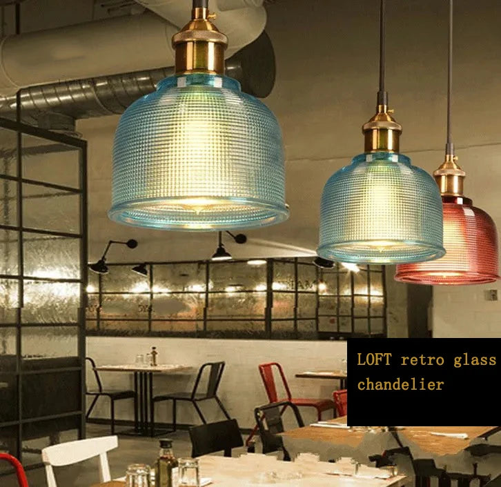 Stained glass Pendant Lights E27 holder Vintage Classic hanging lamp for Dining Room Bedroom Bedside Bar Cafe Luminaire Decor