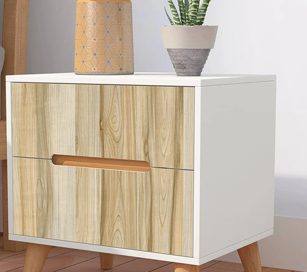 Wood Vinyl Wallpaper Roll Wood Grain Self Adhesive Wallpaper Kitchen Wardrobe Cabinet Furniture Contact Paper Renovation Door