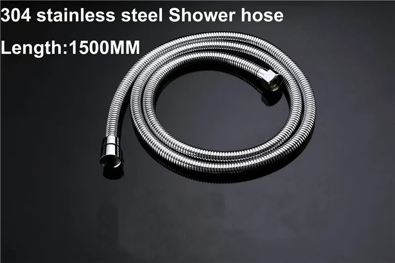 hm Modern LED Shower Set 20Inch Ceiling Mist Rainfall Shower Head System Bathroom Thermostatic Shower Faucets Massage Body Jets