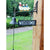 Nordic Rural Retro Welcome Double-sided Listing Doorbell Welcome Cast Iron Wrought Iron Doorbell Hand Bell