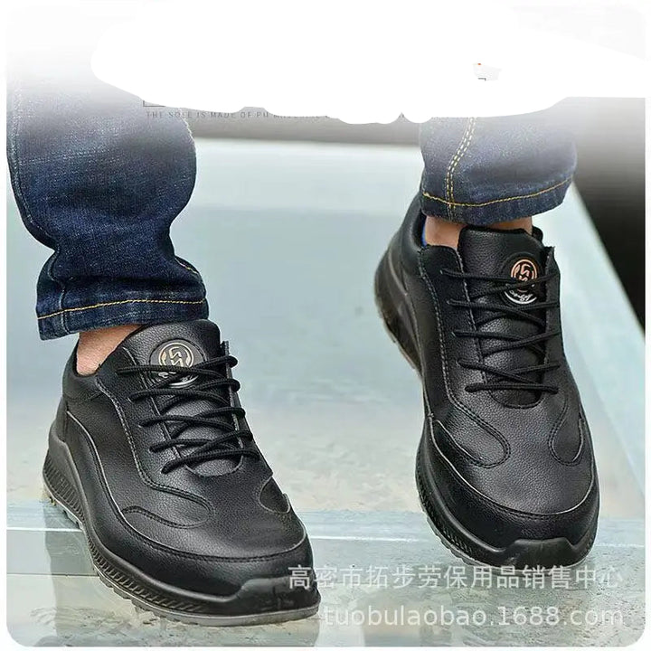 Insulated Safety Work Shoes Electrician Anti-impact Wear-resistant Injection Moulded Sole Breathable Protective Labor Protection