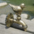 Vidric Outdoor Decorativ Garden Faucet Animal Shape Bibcock Green/Antique Brass Tap Washing Mop/Garden Watering Animal Faucet