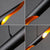 SANDYHA Modern Home Decoration Hanging Chandelier Creative Design Aluminum Tube Oblique Mouth Led Lamp