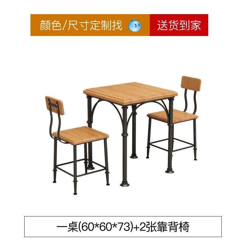 JB Light Luxury Dining Table Kitchen Unique Wooden Space Saving Modern Tables Conference Side Small Mesas De Comedor Furniture