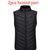 11PCS Heated Jacket Fashion Men Women Coat Intelligent USB Electric Heating Thermal Warm Clothes Winter Heated Vest Plussize