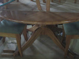 Rimu Table & 8 Chairs(Table 1480D x 730H/Chairs 450SQx550 Back 550H x 950H)