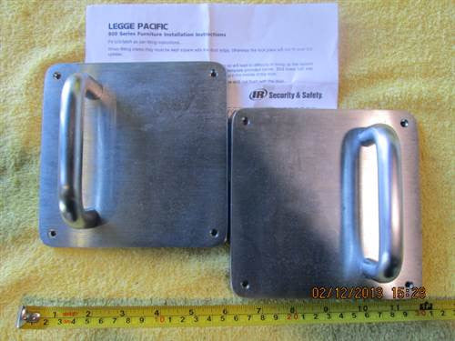 Pull Handles with Plate