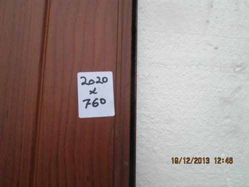 Wood Grain Effect Aluminum French Doors