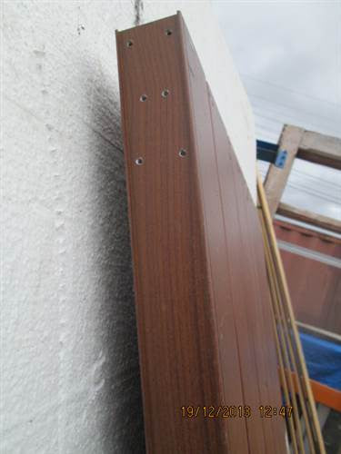 Wood Grain Effect Aluminum French Doors