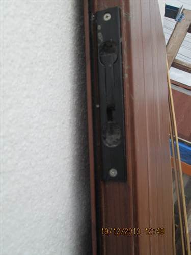 Wood Grain Effect Aluminum French Doors