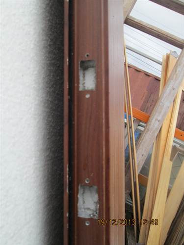 Wood Grain Effect Aluminum French Doors