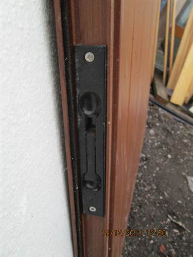 Wood Grain Effect Aluminum French Doors