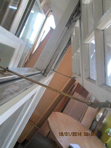 Box Window with Top Opening Colonial Lite