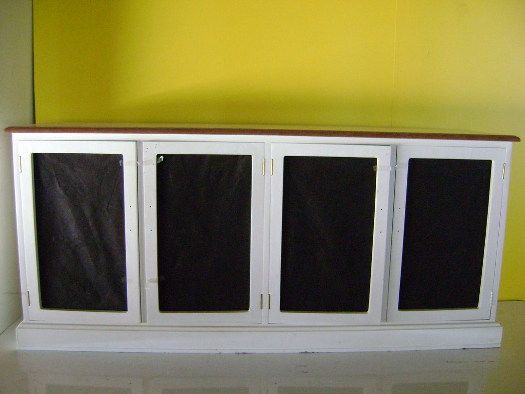 White & Black Cupboard(750H x 1665L x 430D)