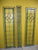 Villa Entranceway Leadlight Panels 2 - 1970H x 530W/2020H x 240W