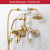 ELLEN Floor Stand Bathtub Faucets with Hand Shower Floor Standing Bath Tub Faucet Hot Cold Water Mixer Tap ELS9120