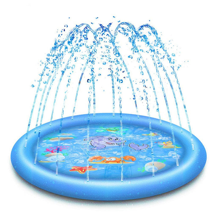 170*170cm Pet Sprinkler Pad Play Cooling Mat Swimming Pool