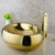 KEMAIDI  Golden Luxury Ceramic Washbasin Combine Mixer Faucets Set
