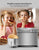 Biolomix Stainless Steel 1KG 19-in-1 Automatic Bread Maker 650W Programmable Bread Machine with 3 Loaf Sizes Fruit Nut Dispenser