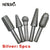 5pcs Steel Rotary Rasp File 1/4" Shank Woodworking Hand Tool