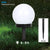 2/4/8pcs LED Solar Garden Light Outdoor Waterproof Lawn Light Pathway Landscape Lamp Solar Bulb Lamp