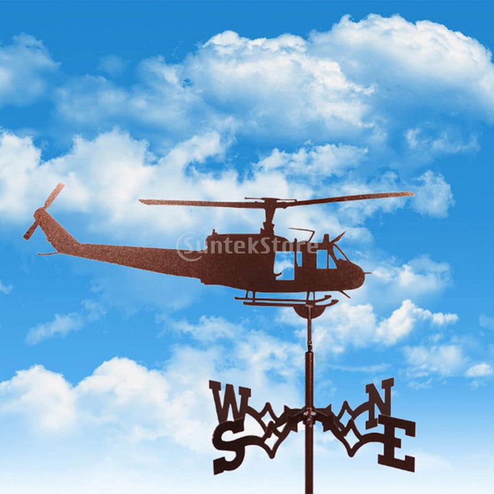 Weathervane Weather Vanes Roofs Retro Garden Stake - Eagle, Rooster, Dog, Ships, Witch, Horse, Planes, Motorbikes,  and Sasquatch