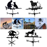 Outdoor Weather Vane for Roof or Fence