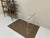 Black walnut stitching smoke ash resin table creative dining table long table coffee table