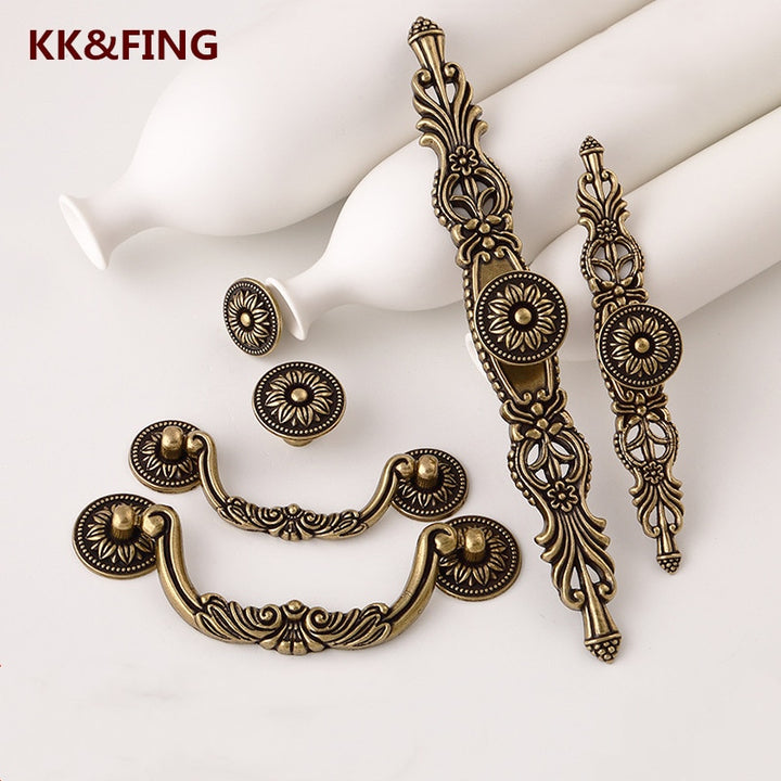 Vintage Style Solid Drawer Handle Door Pull Cabinet Handle