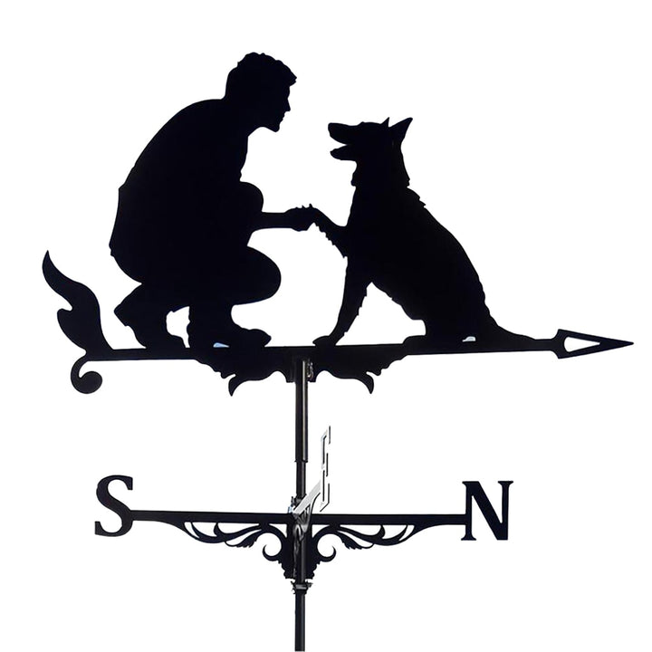 Weathervane Weather Vanes Roofs Retro Garden Stake - Eagle, Rooster, Dog, Ships, Witch, Horse, Planes, Motorbikes,  and Sasquatch