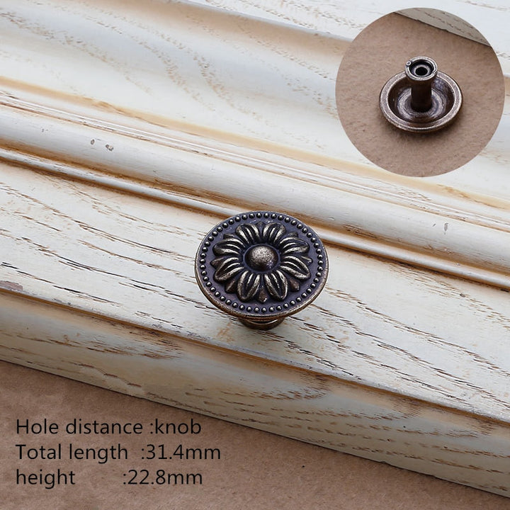 Vintage Style Solid Drawer Handle Door Pull Cabinet Handle