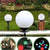 2/4/8pcs LED Solar Garden Light Outdoor Waterproof Lawn Light Pathway Landscape Lamp Solar Bulb Lamp