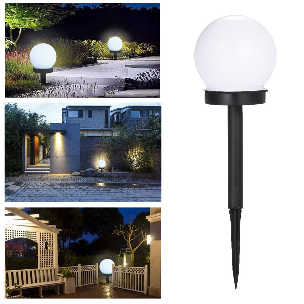 2/4/8pcs LED Solar Garden Light Outdoor Waterproof Lawn Light Pathway Landscape Lamp Solar Bulb Lamp