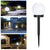 2/4/8pcs LED Solar Garden Light Outdoor Waterproof Lawn Light Pathway Landscape Lamp Solar Bulb Lamp