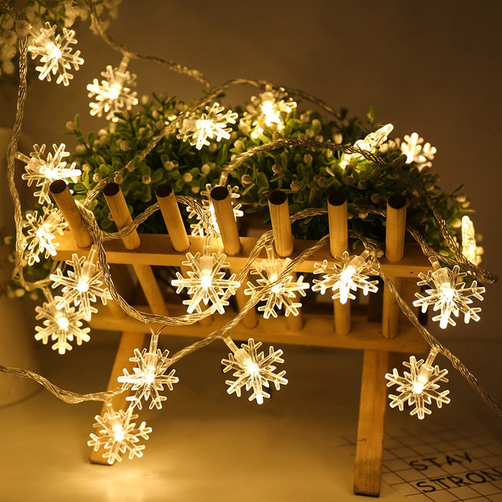 Snow Flake Led Fairy Lighss