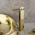 KEMAIDI  Golden Luxury Ceramic Washbasin Combine Mixer Faucets Set