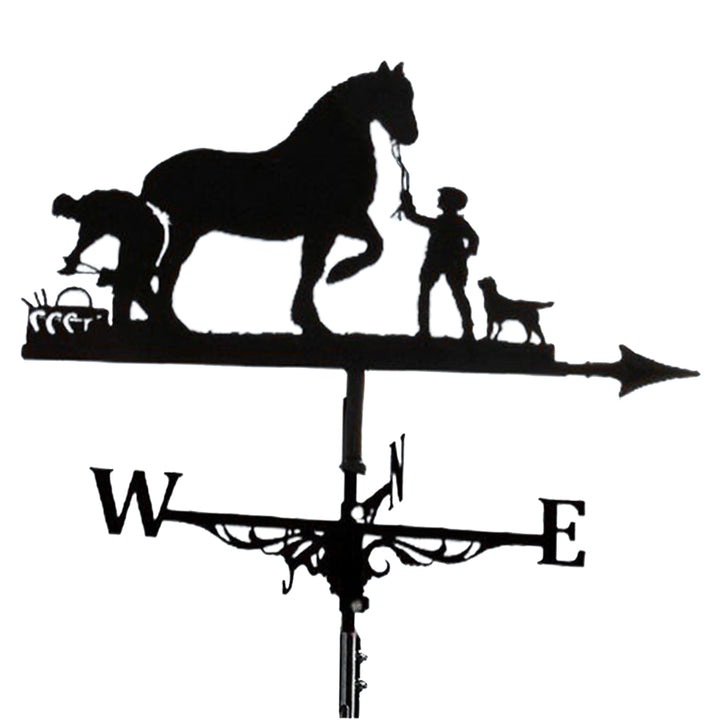 Weathervane Weather Vanes Roofs Retro Garden Stake - Eagle, Rooster, Dog, Ships, Witch, Horse, Planes, Motorbikes,  and Sasquatch