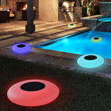 Solar Floating Swimming Pool LED  Outdoor Color Changing Garden Pond Night Lights