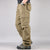 Men's Casual Cargo Pants,l Multi Pockets - Large size 44