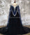 2019 V-Neck Off-The-Shoulder Sleeveless A-Line Floor-Length Tulle Coming-Of-Age Ceremony Dress Stars&amp;Beading&amp;Cloak Free Shipping