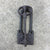 European Vintage Antique Black Key Lock Design Home Garden Decor Cast Iron Knocking Door Handle