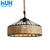 Industrial metal rope vintage pendant lights