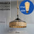 Industrial metal rope vintage pendant lights