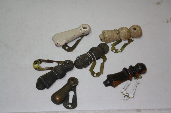 Key hole covers 1900's(Escutcheon's and cover plates)