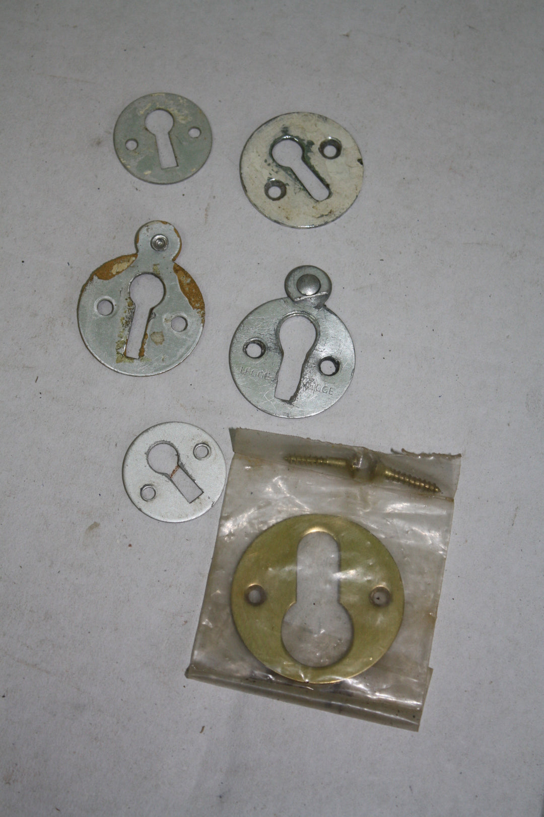 Key hole covers 1900's(Escutcheon's and cover plates)