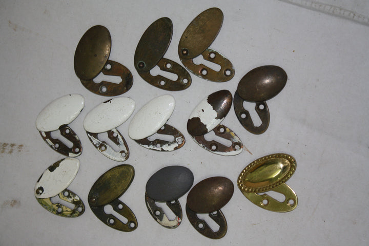 Key hole covers 1900's(Escutcheon's and cover plates)