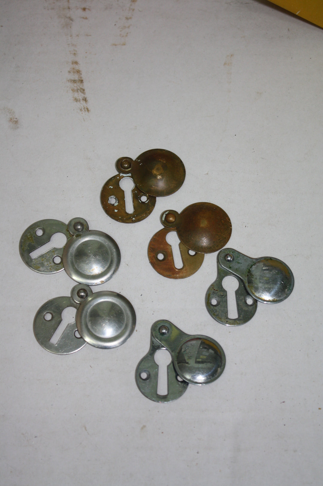 Key hole covers 1900's(Escutcheon's and cover plates)